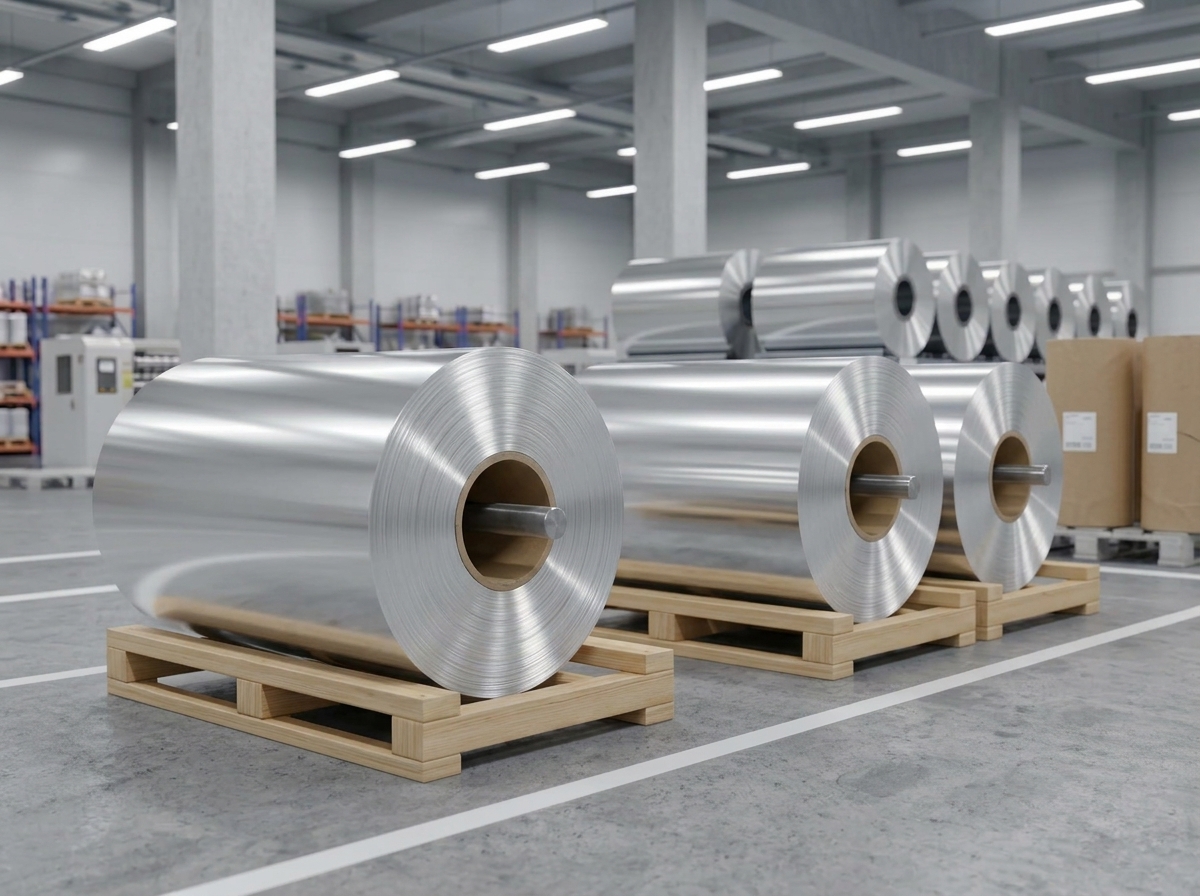 Aluminum Foil Jumbo Roll