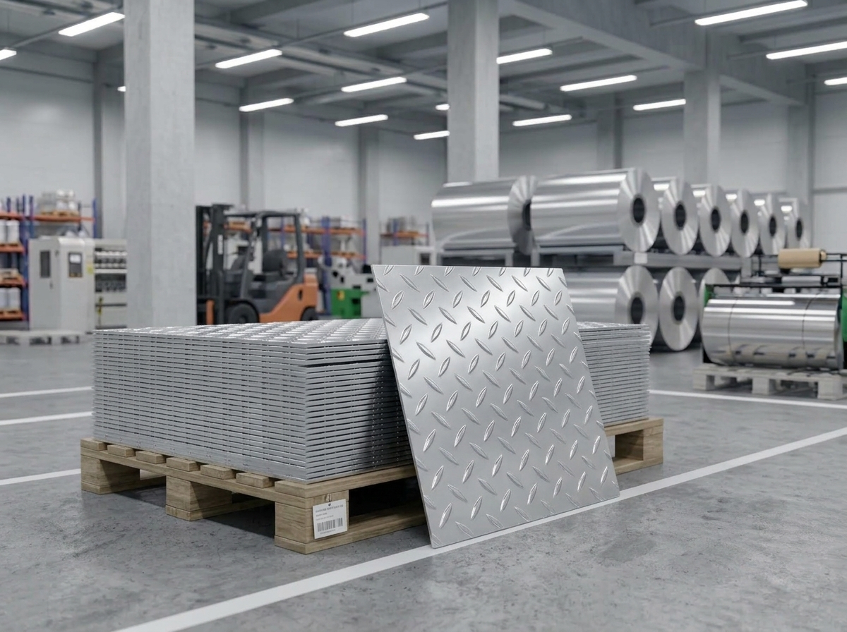 1-Bar Diamond Aluminum Tread Plate
